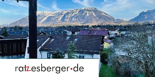 Gartenwohnung mit            Panoramablick - Piding